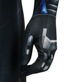 Arkham Knight Nightwing Cosplay Costume Nightwing Halloween Jumpsuit Becostume