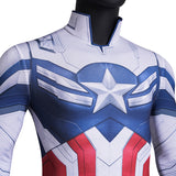 Captain America Cosplay Costume The Falcon Soldier Jumpsuit Full Set Outfit Becostume