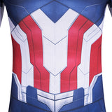 Captain America Cosplay Costume The Falcon Soldier Jumpsuit Full Set Outfit Becostume