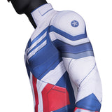 Captain America Cosplay Costume The Falcon Soldier Jumpsuit Full Set Outfit Becostume