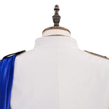 Final Fantasy XIV Seneschal Prince's Cosplay Costume Blue White Halloween Suit Becostume