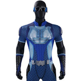 The Boys S5 A-train Cosplay Costume Blue Halloween Jumpsuit  Becostume