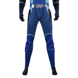 The Boys S5 A-train Cosplay Costume Blue Halloween Jumpsuit  Becostume
