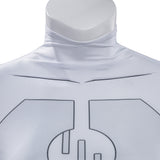 Invincible Anissa Cosplay Costume Viltrumite White Jumpsuit Halloween Full Set Becostume