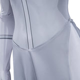 Invincible Anissa Cosplay Costume Viltrumite White Jumpsuit Halloween Full Set Becostume