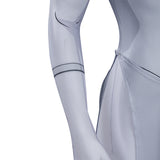 Invincible Anissa Cosplay Costume Viltrumite White Jumpsuit Halloween Full Set Becostume
