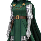 Doctor Doom Woman's Cosplay Costume Dr. Victor von Doom Halloween Outfit Becostume