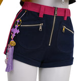 Deluxe Kpop Demon Hunters Rumi Cosplay Costume Yellow Halloween Outfit Becostume