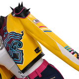 Deluxe Kpop Demon Hunters Rumi Cosplay Costume Yellow Halloween Outfit Becostume