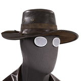 Spider Man Noir Cosplay Costume Halloween Outfit Brown Leather Suit Becostume