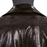 Spider Man Noir Cosplay Costume Halloween Outfit Brown Leather Suit Becostume