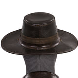 Spider Man Noir Cosplay Costume Halloween Outfit Brown Leather Suit Becostume