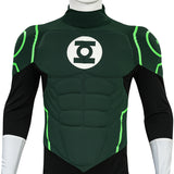 Superman Lantern Green Hal Jordan Justice League Cosplay Costume Suit Becostume