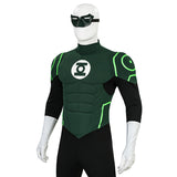 Superman Lantern Green Hal Jordan Justice League Cosplay Costume Suit Becostume