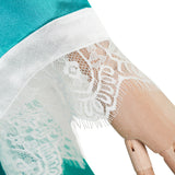 Super Mario Galaxy Princess Rosalina Dress Cosplay Costume Girl Princess Costume