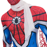 Japanese TV Spider Man Supaidaman Cosplay Costume Toe Spider Man Battle Suit BEcostume