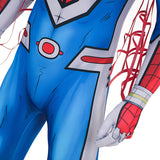 Japanese TV Spider Man Supaidaman Cosplay Costume Toe Spider Man Battle Suit BEcostume