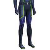 Spider-Man 2 Miles Morales Cosplay Costume Purple Reign Suit Jumpsuit Becostume