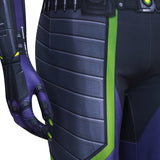 Spider-Man 2 Miles Morales Cosplay Costume Purple Reign Suit Jumpsuit Becostume