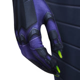 Spider-Man 2 Miles Morales Cosplay Costume Purple Reign Suit Jumpsuit Becostume