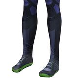 Spider-Man 2 Miles Morales Cosplay Costume Purple Reign Suit Jumpsuit Becostume