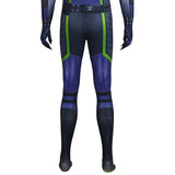 Spider-Man 2 Miles Morales Cosplay Costume Purple Reign Suit Jumpsuit Becostume