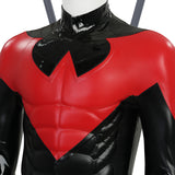 New 52 Comic Nightwing Dick Grayson Cosplay Costume Red Suit Cosplay Becostume