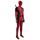 Deadpool Bodysuit Deadpool 3 Wade Wilson HD Print Cosplay Suit with Headwear