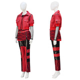 Descendants 4 Red Halloween Suit Descendants: The Rise of Red Cosplay Costume Outfit