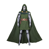 Doctor Doom Cosplay Costume Classic Dr. Doom Comic Halloween Suit Becostume