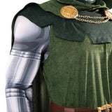 Doctor Doom Cosplay Costume Classic Dr. Doom Comic Halloween Suit Becostume