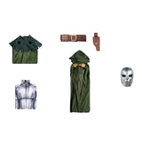 Doctor Doom Cosplay Costume Classic Dr. Doom Comic Halloween Suit Becostume