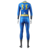 Lucy Fallout Cosplay Jumpsuit Vault 33 Suit Female Halloween Outfit Adult BEcostume