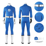 The Fantastic 4 First Steps Mister Fantastic Reed Richards Cosplay Costume Becostume