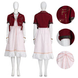 Becostume Final Fantasy VII Advent Aerith Gainsborough Cosplay Costume Halloween Outfit