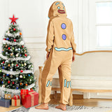 Gingerbread Costume Suit Adult Gingerbread Man Christmas Costume Gingerbread Outfit BEcostume