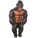 Gorilla Inflatable Costume Adult Gorilla Halloween Monster Costume Kids Gorilla Suit BEcostume