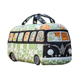 Hippie Van Quilt Duffle Bag Outdoor Fishing Travel Bag Sports Gym Weekend Bag Carry on Bag