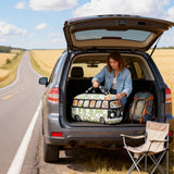 Hippie Van Quilt Duffle Bag Outdoor Fishing Travel Bag Sports Gym Weekend Bag Carry on Bag