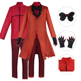 Hazbin Hotel Alastor Female Cosplay Uniform Halloween Costume Suit BEcostume