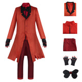 Hazbin Hotel Alastor Female Cosplay Uniform Halloween Costume Suit BEcostume