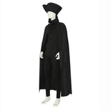 Hercule Poirot Hooded Cloak A Haunting in Venice Costume with Hat BEcostume