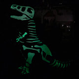 Inflatable Dinosaur Costume Funny Dinosaur Halloween Costume Kids Adults Luminous Inflatable Suit
