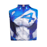 The Fantastic 4 Invisible Woman Susan Storm Jumpsuit Costume Becostume