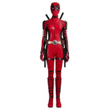 Lady Deadpool 3 Cosplay Costume 2024 Deadpool Wolverine Female Updated Halloween Outfit