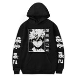 MHA Hoodie Print Academia Hooded Anime Sweatshirt Bakugou Katsuki Hoodie