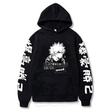 MHA Hoodie Print Academia Hooded Anime Sweatshirt Bakugou Katsuki Hoodie
