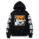 MHA Hoodie Print Academia Hooded Anime Sweatshirt Bakugou Katsuki Hoodie