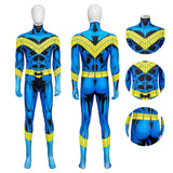 New Titans Comics Nightwing Jumpsuit Cosplay Costume For Male BEcostume