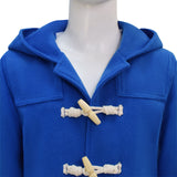 Kids Paddington Bear Blue Coat Cosplay Costume Halloween Costume Becostume